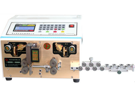 Multicore cable cutting/stripping - Multicore sheath cable cut & strip machine HC-515F