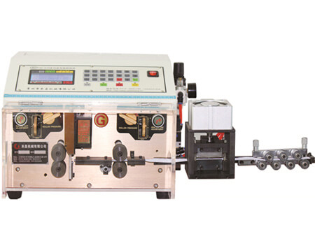 Multicore cable cutting/stripping - Flat cable,wires cutting  stripping separating machine HC-515G