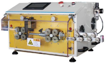 Multicore cable cutting/stripping - Automatic cable cut and strip machine, model HC-608E3